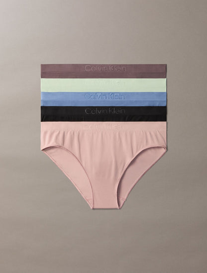 Calvin Klein Bonded Flex Seamless 5-Pack Mixed Bikini Brief