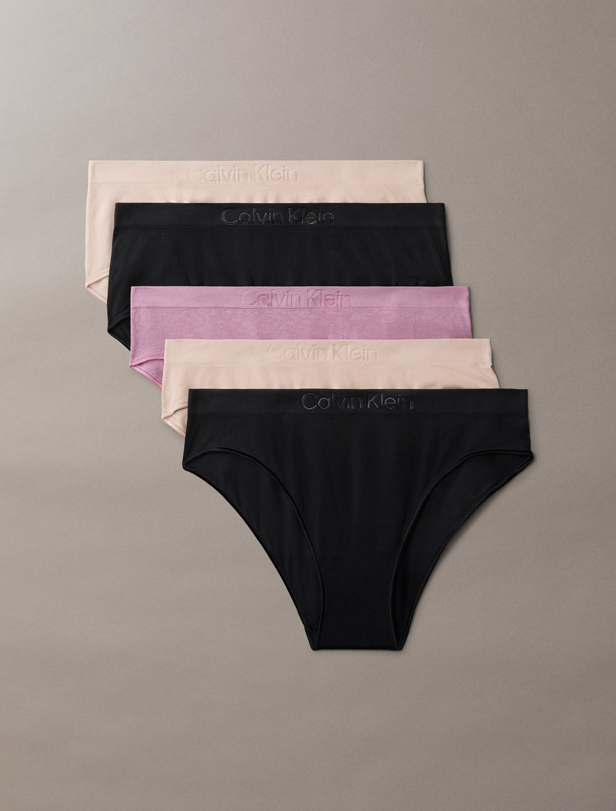 Calvin Klein Bonded Flex Seamless 5-Pack Mixed Bikini Brief