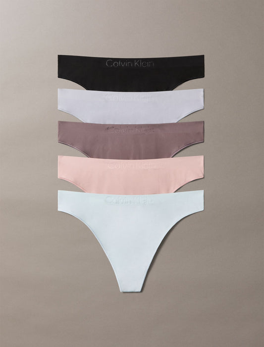 Calvin Klein Bonded Flex Seamless 5-Pack Thong