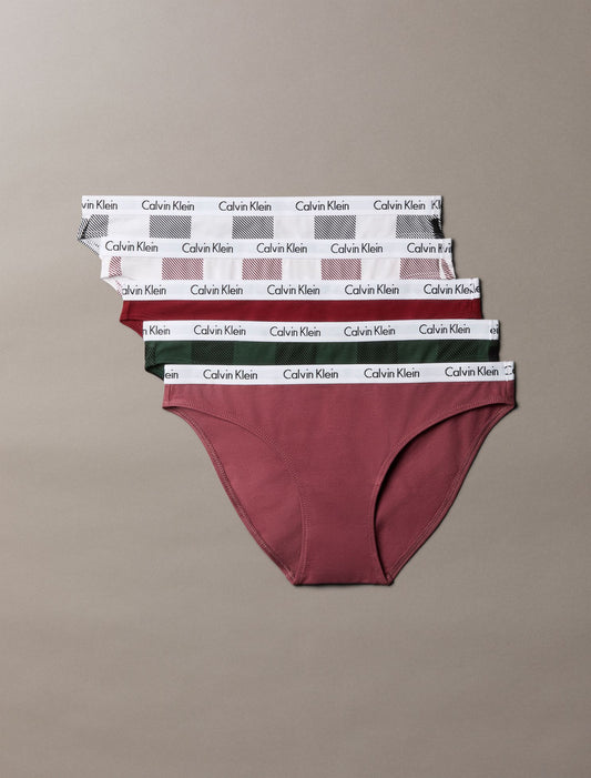 Calvin Klein Carousel Cotton Stretch 5-Pack Bikini
