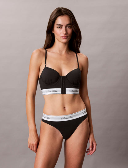 Calvin Klein Icon Cotton Modal Script Thong