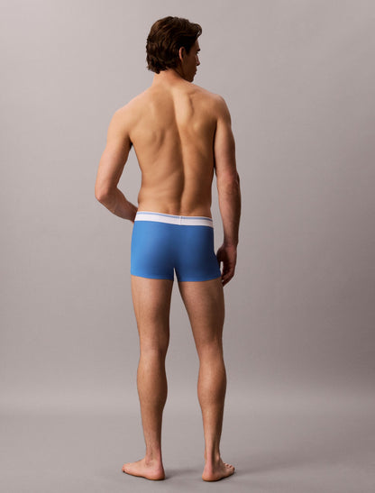 Calvin Klein Graphic Monogram Microfiber Stretch Rib Low Rise Trunk