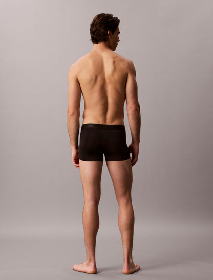 Calvin Klein CK Black Microfiber Stretch Low Rise Trunk