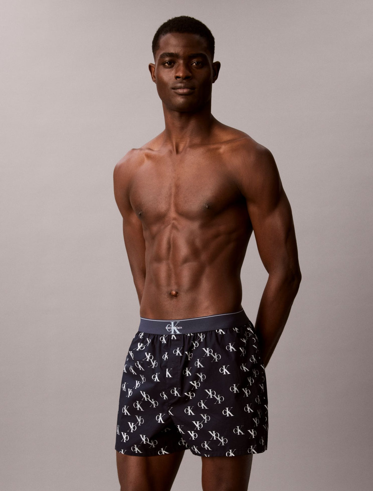 Calvin Klein Monogram Logo Slim Boxer