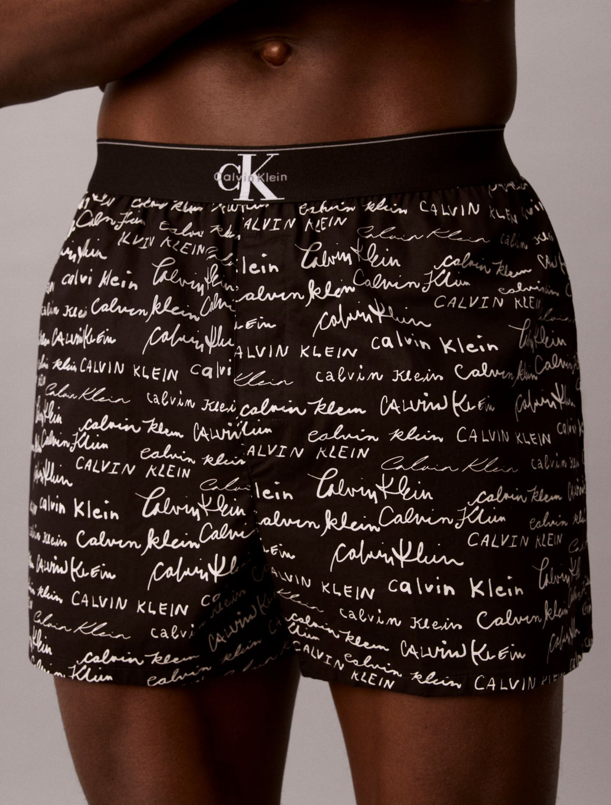 Calvin Klein Monogram Logo Slim Boxer
