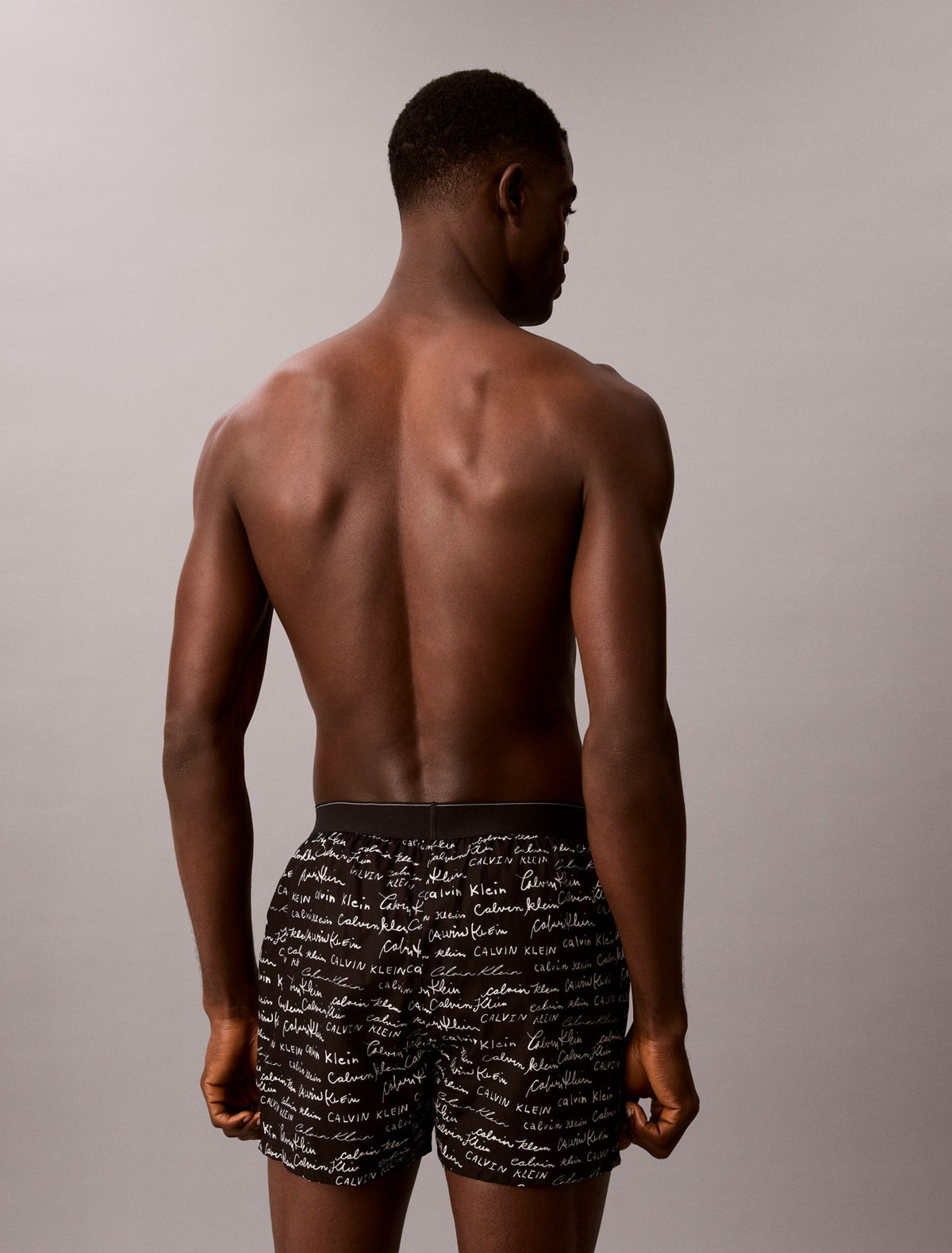 Calvin Klein Monogram Logo Slim Boxer