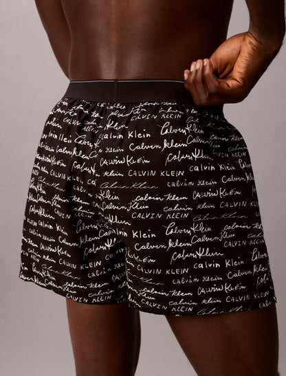 Calvin Klein Monogram Logo Slim Boxer