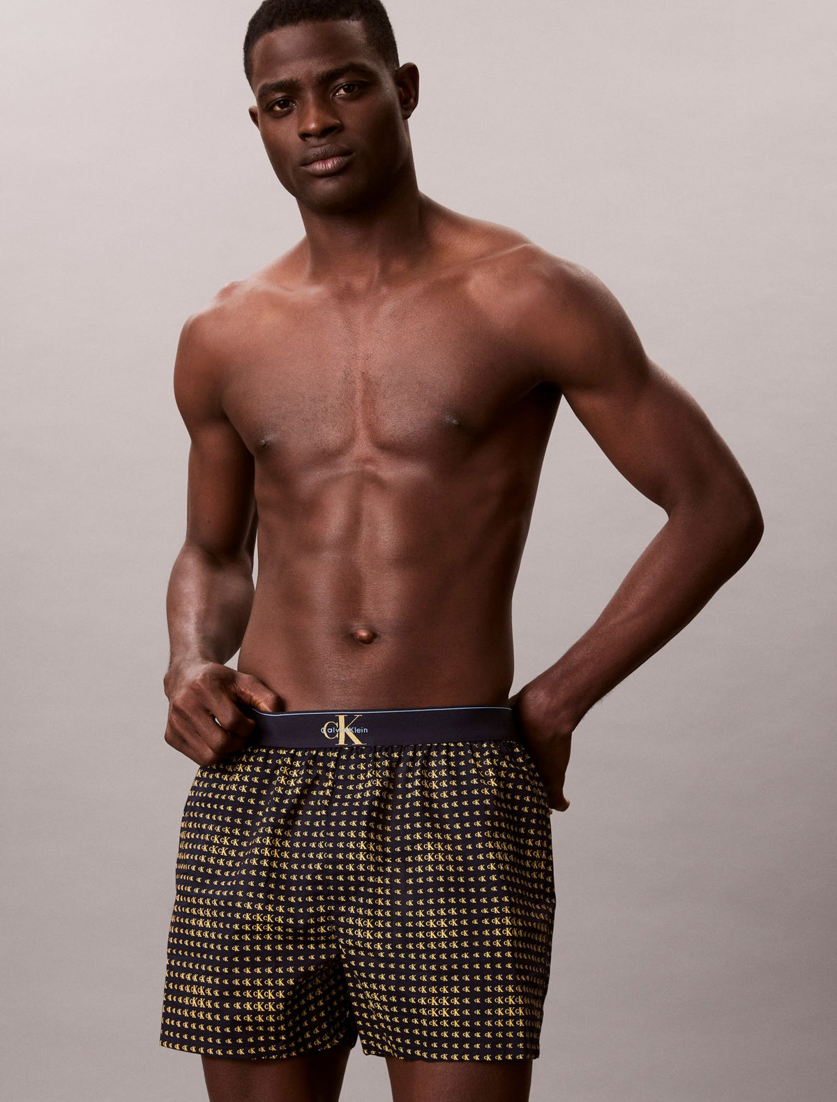 Calvin Klein Monogram Logo Slim Boxer