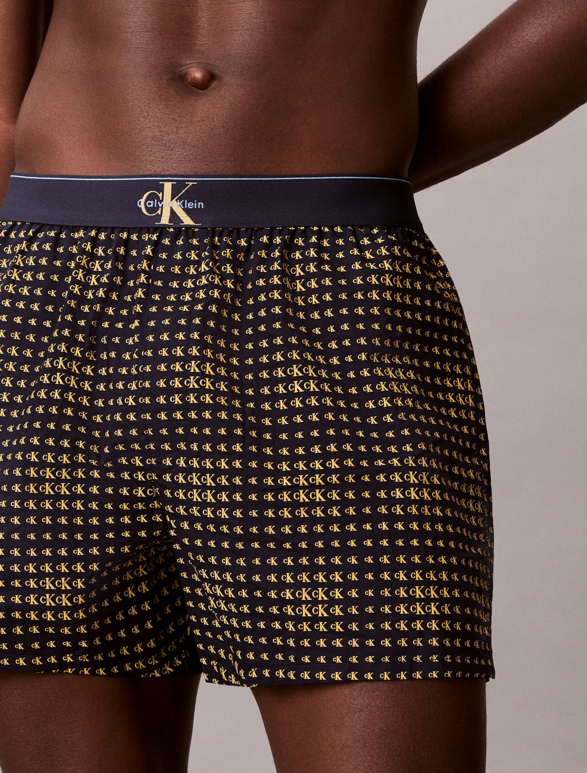 Calvin Klein Monogram Logo Slim Boxer