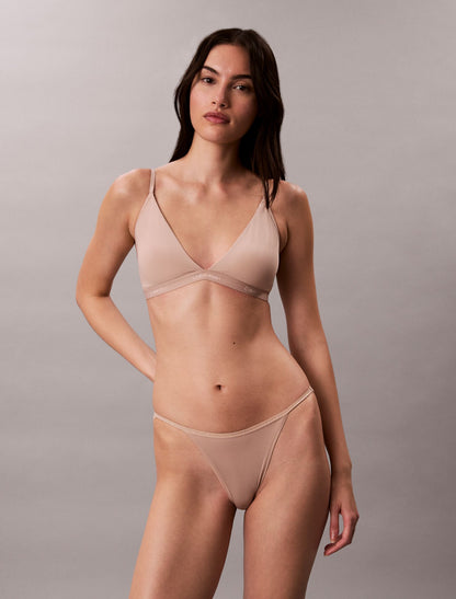 Calvin Klein Form to Body Lightly Lined Triangle Bralette