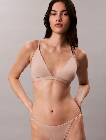 Calvin Klein Form to Body Lightly Lined Triangle Bralette