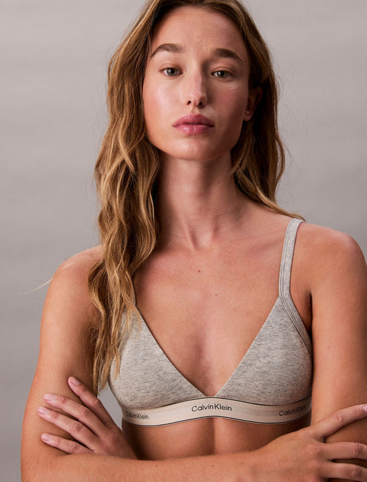 Calvin Klein Heritage Cotton Stretch Unlined Triangle Bra