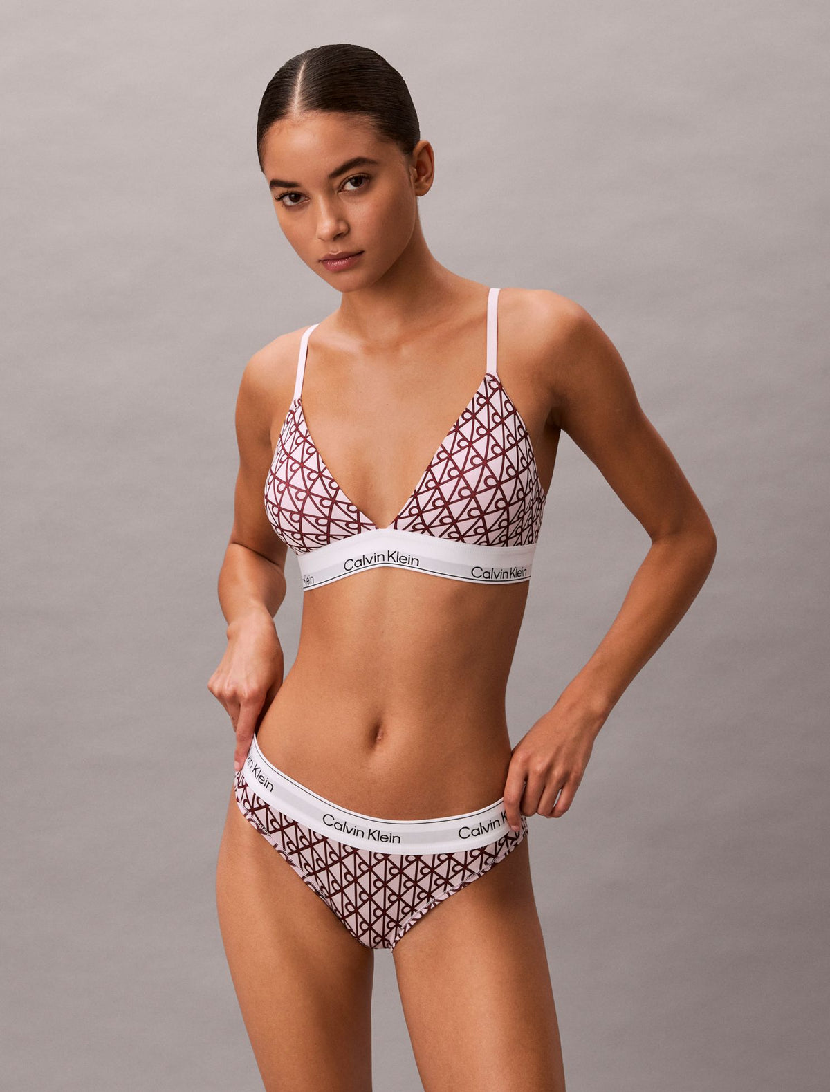 Calvin Klein Icon Cotton Modal Lightly Lined Triangle Bralette