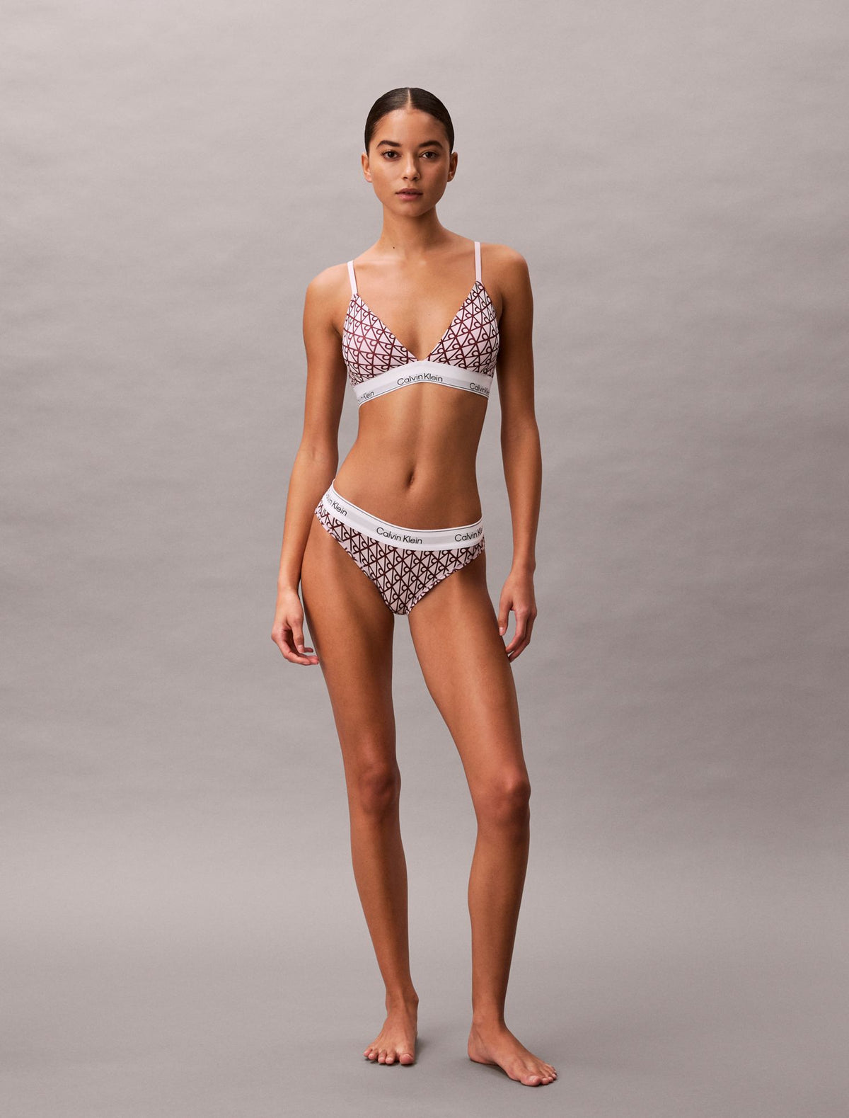 Calvin Klein Icon Cotton Modal Lightly Lined Triangle Bralette