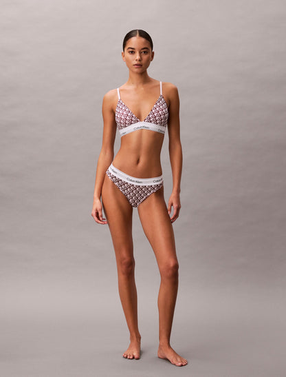 Calvin Klein Icon Cotton Modal Lightly Lined Triangle Bralette
