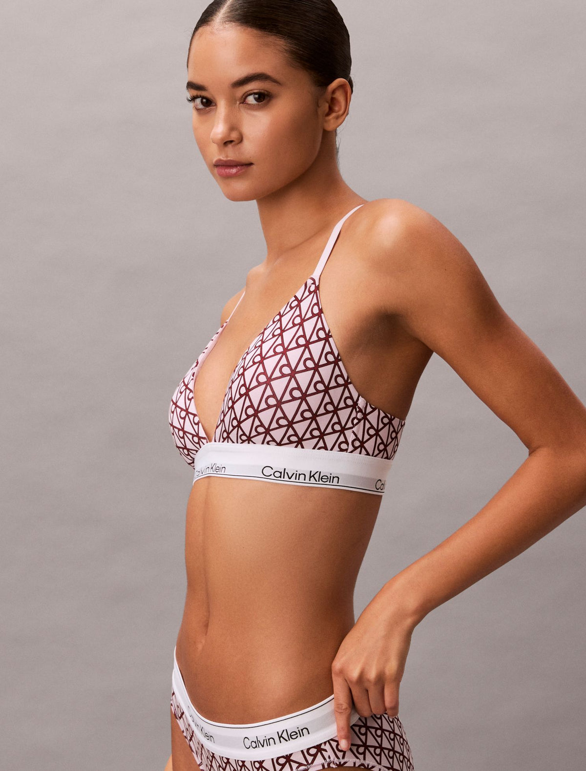Calvin Klein Icon Cotton Modal Lightly Lined Triangle Bralette