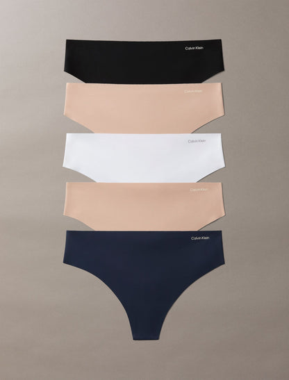 Calvin Klein Invisibles Microfiber Stretch 5-Pack Thong