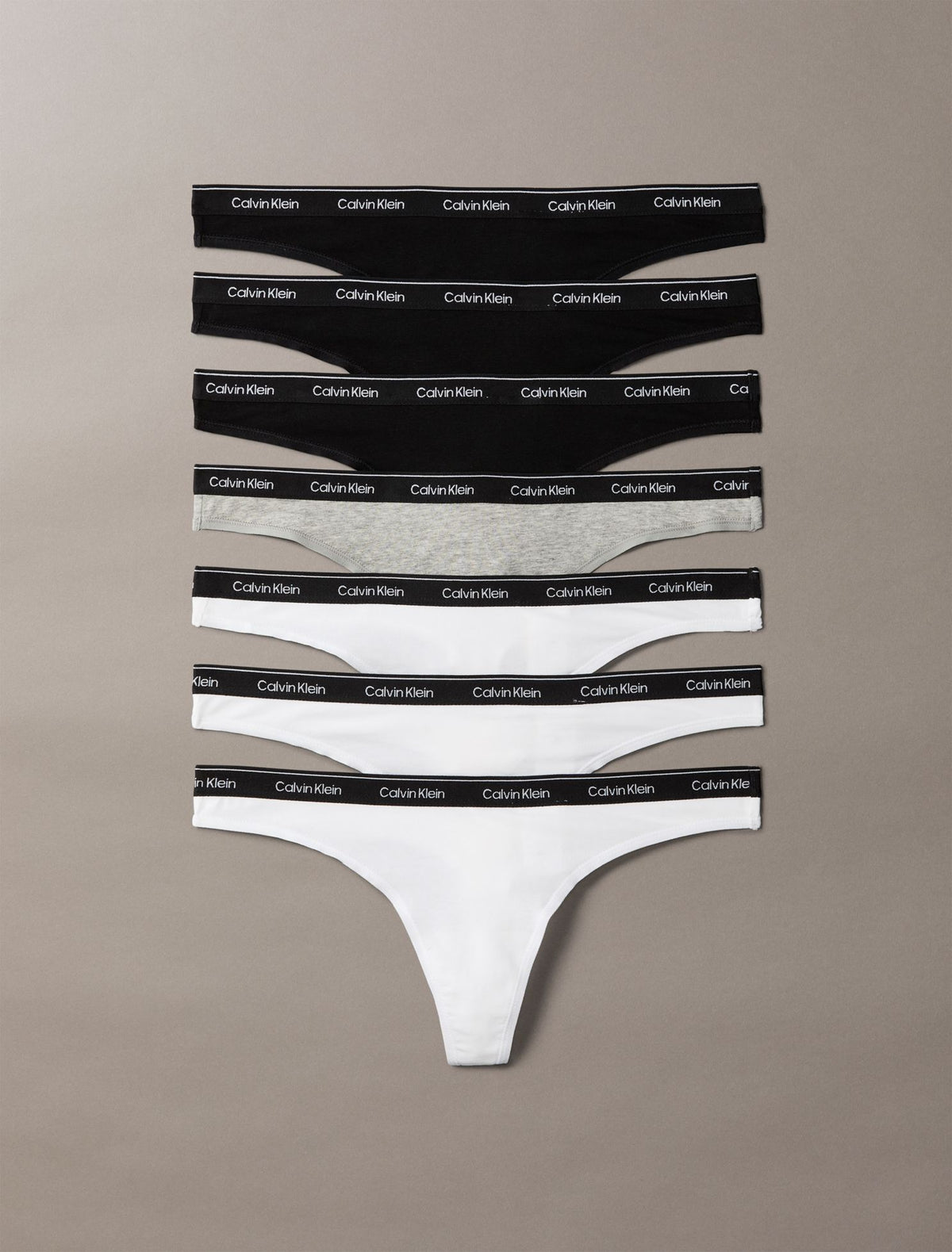 Calvin Klein Icon Logo 7-Pack Thong