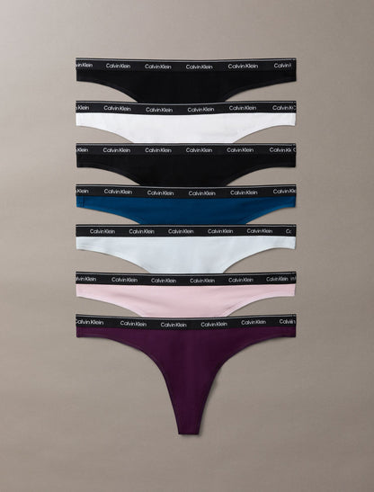 Calvin Klein Icon Logo 7-Pack Thong