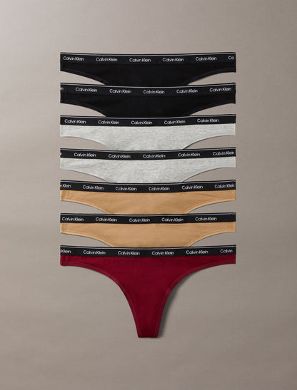 Calvin Klein Icon Logo 7-Pack Thong