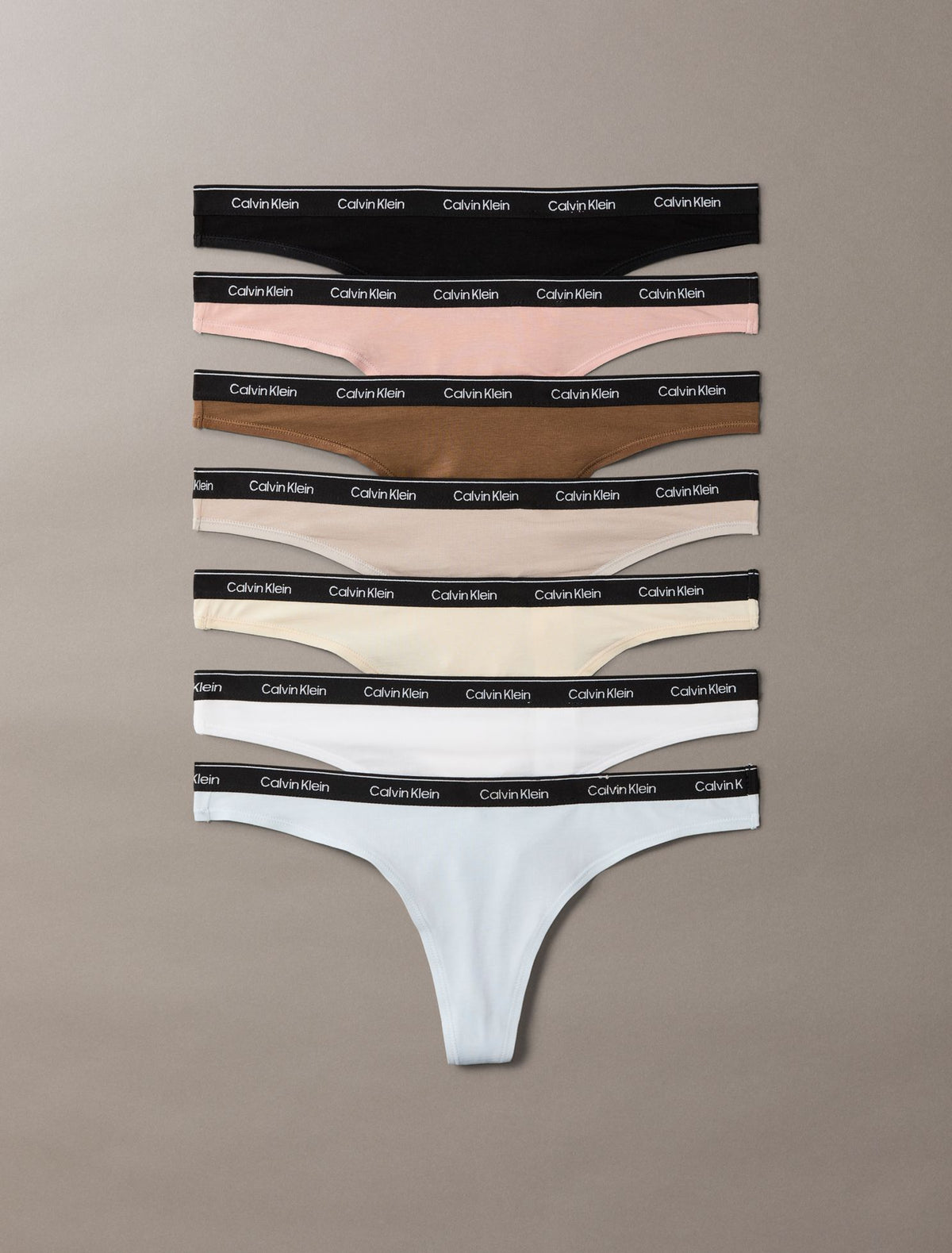 Calvin Klein Icon Logo 7-Pack Thong