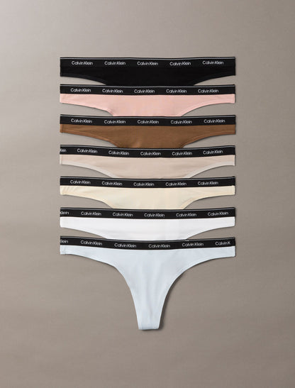 Calvin Klein Icon Logo 7-Pack Thong