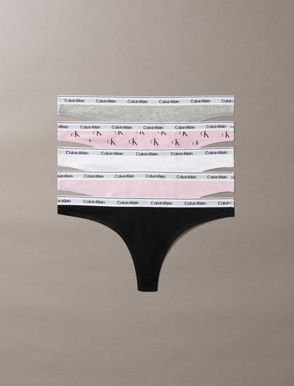 Calvin Klein Icon Logo 5-Pack Thong