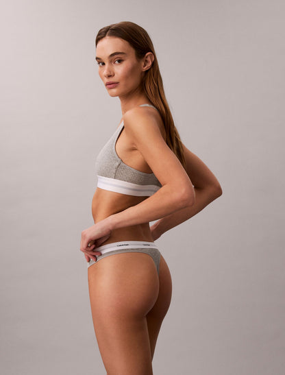 Calvin Klein Cotton Stretch Rib Thong