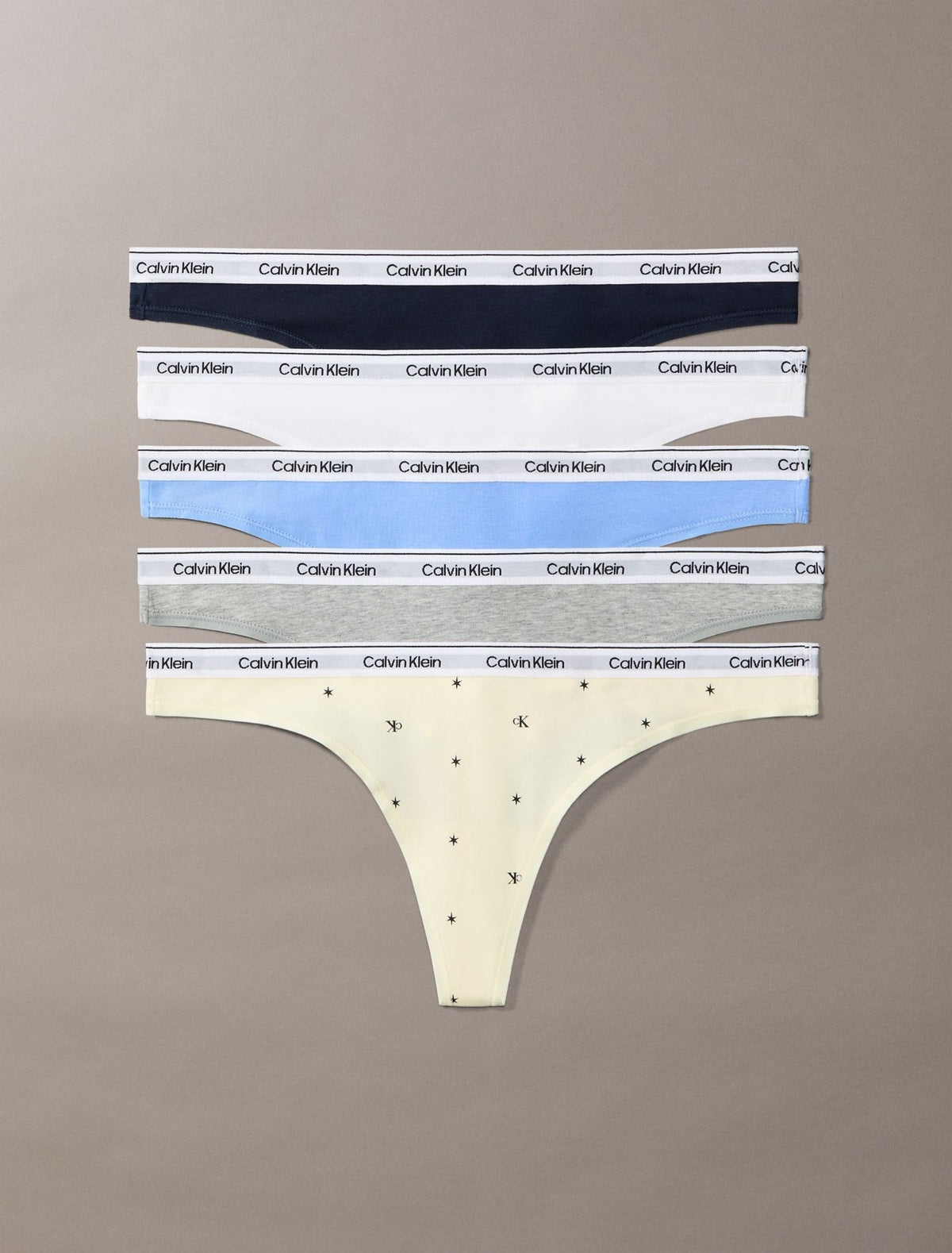 Calvin Klein Icon Logo 5-Pack Thong