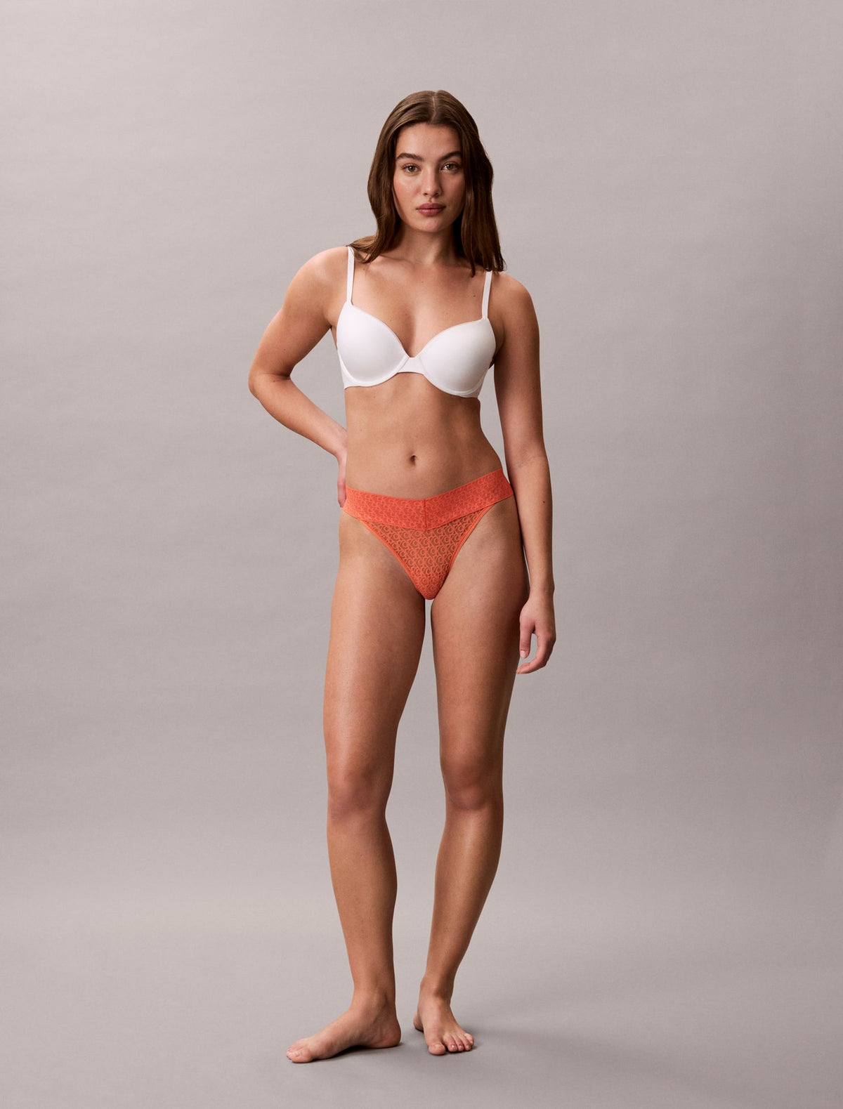 Calvin Klein Icon Logo Lace Thong