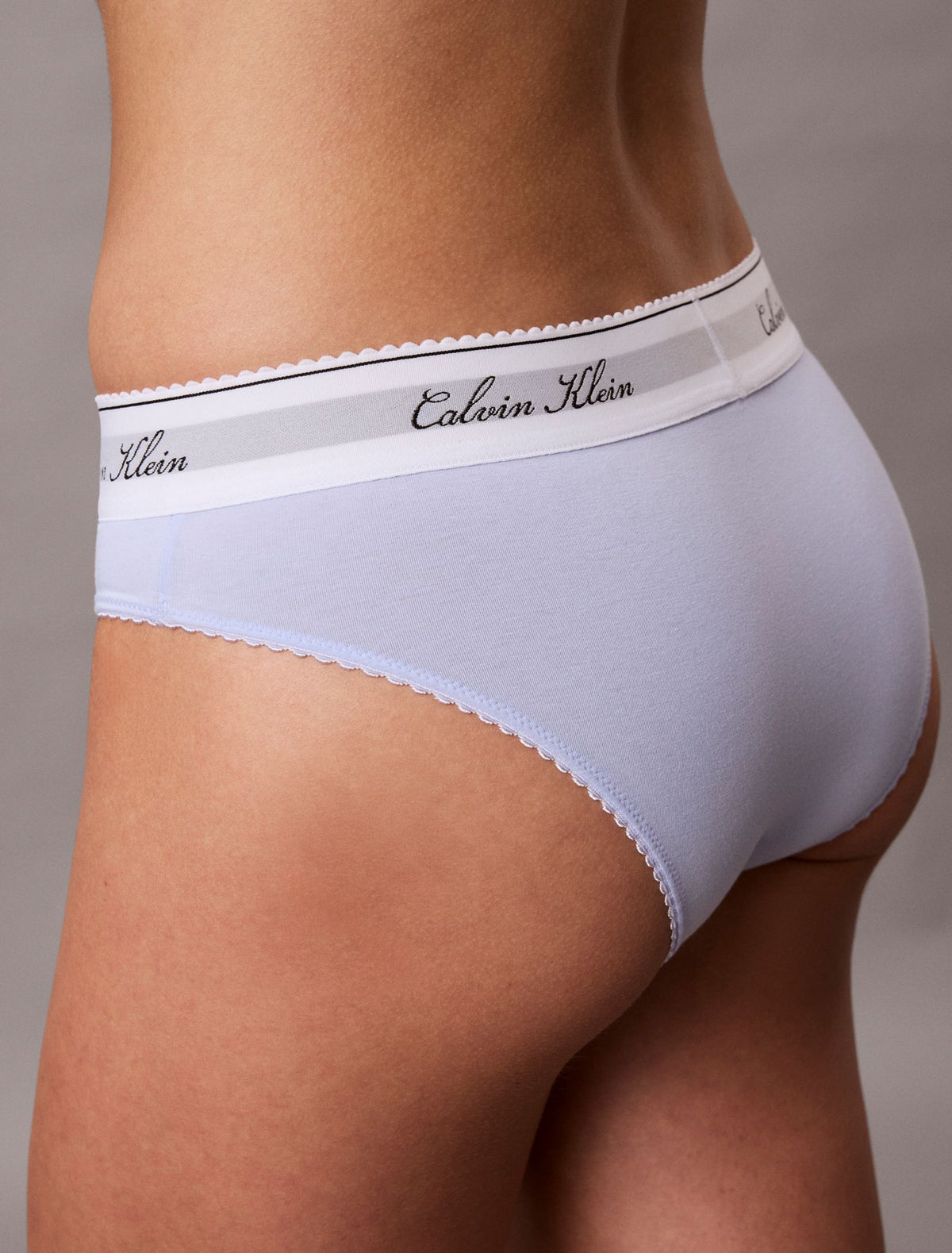 Calvin Klein Icon Cotton Modal Script Bikini