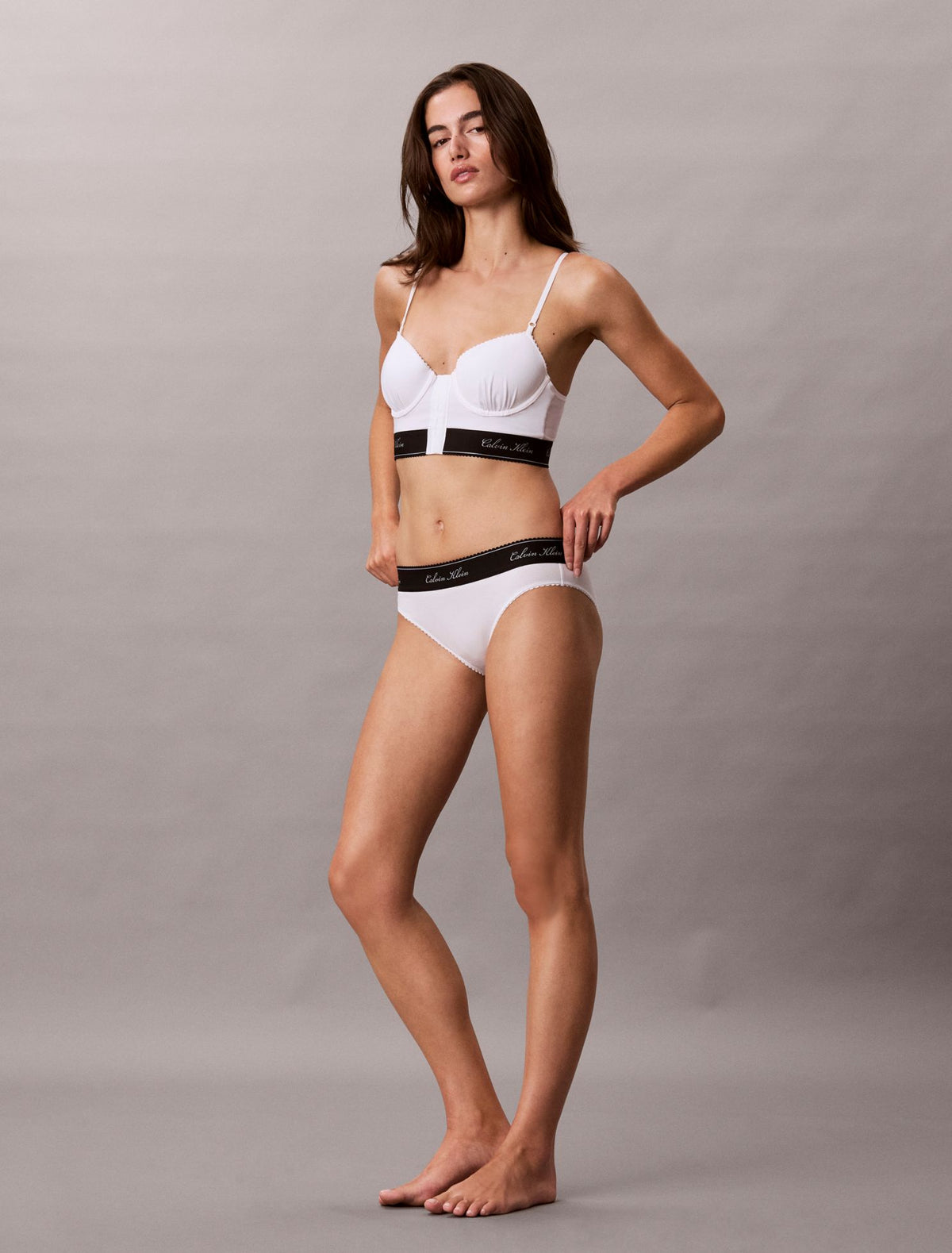 Calvin Klein Icon Cotton Modal Script Bikini