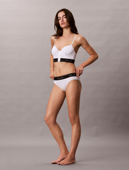 Calvin Klein Icon Cotton Modal Script Bikini