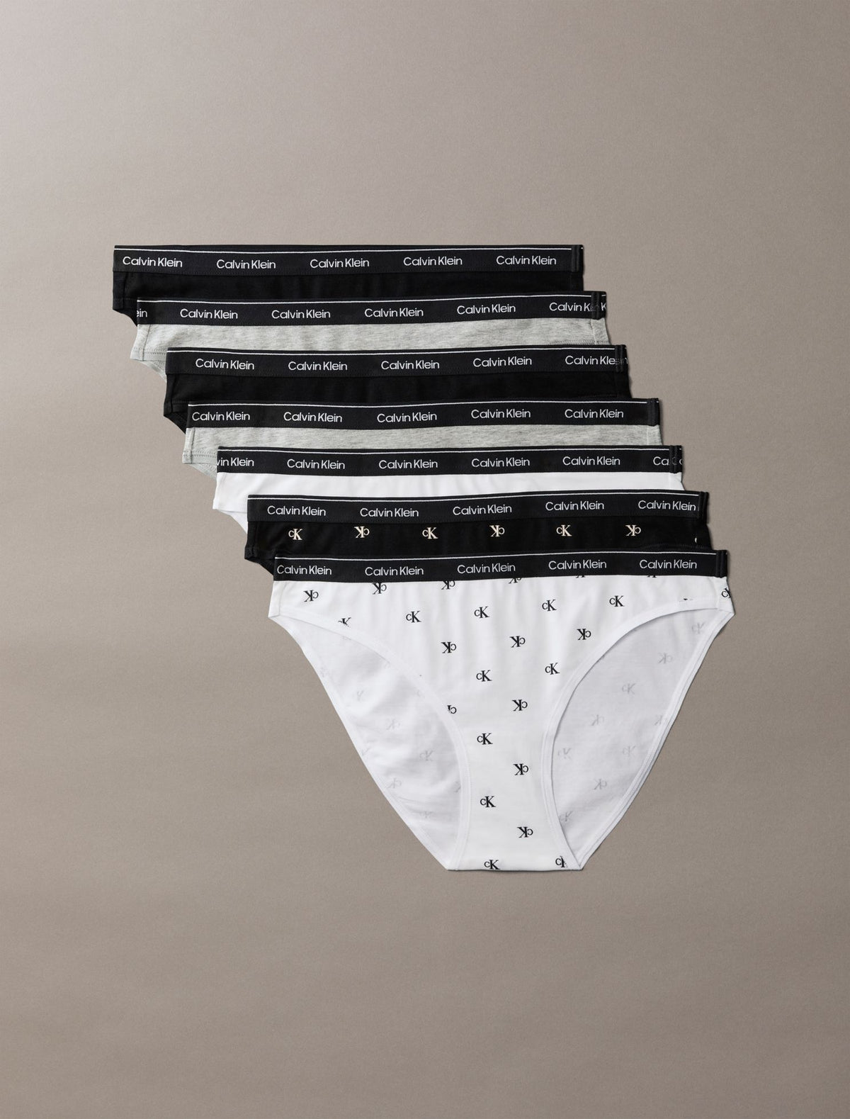 Calvin Klein Icon Logo 7-Pack Bikini