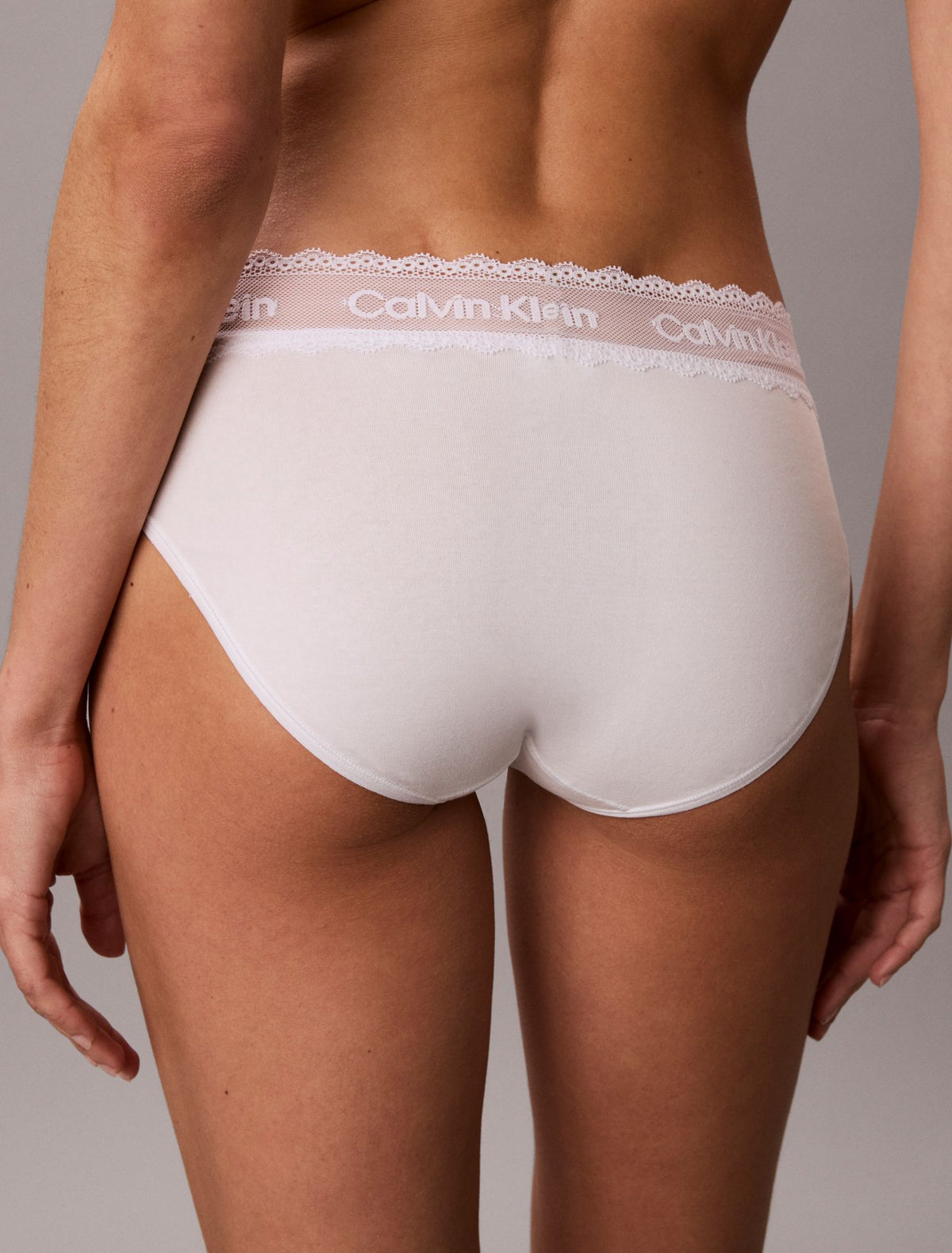 Calvin Klein Icon Cotton Lace Trim Bikini