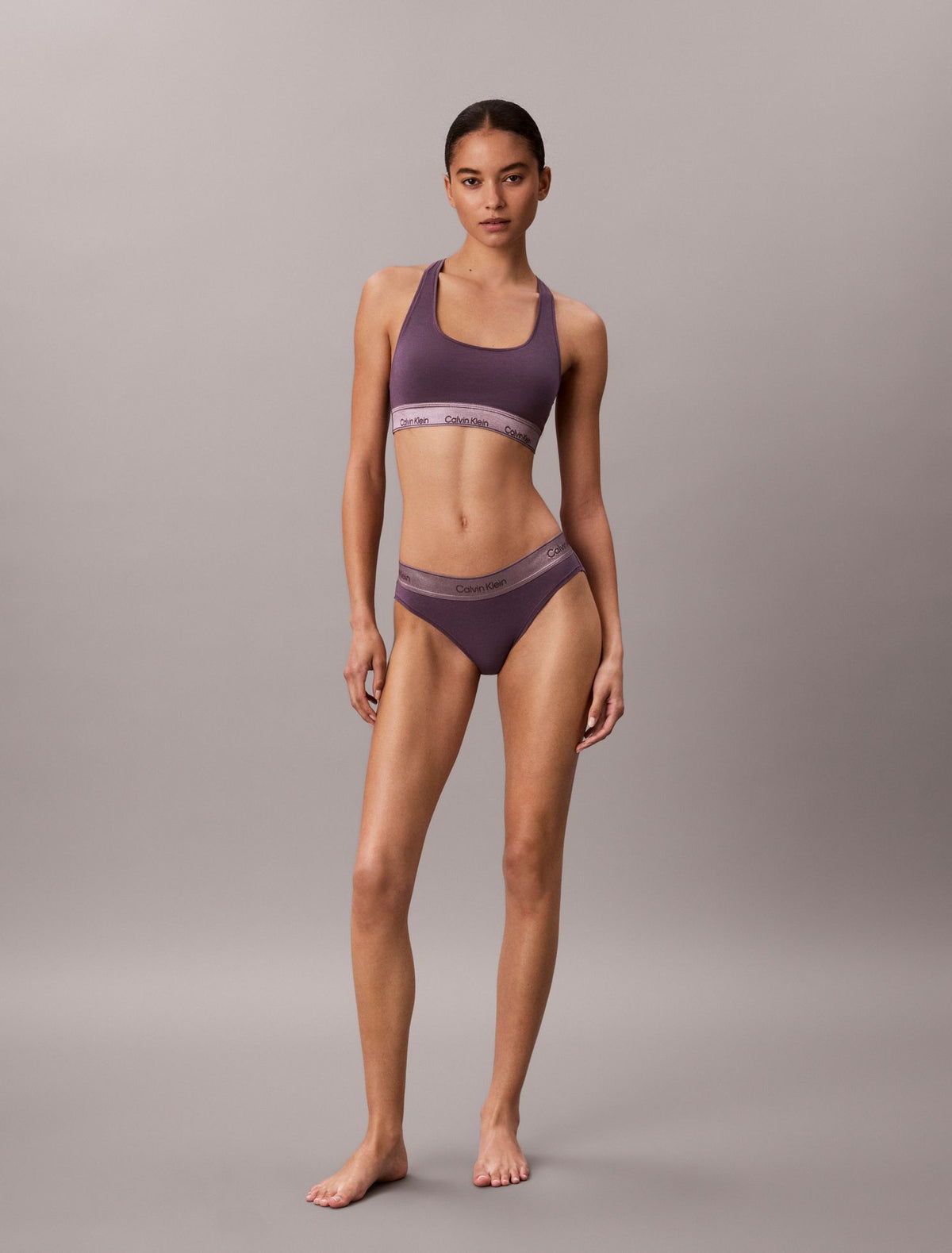 Calvin Klein Icon Cotton Modal Metallic Bikini