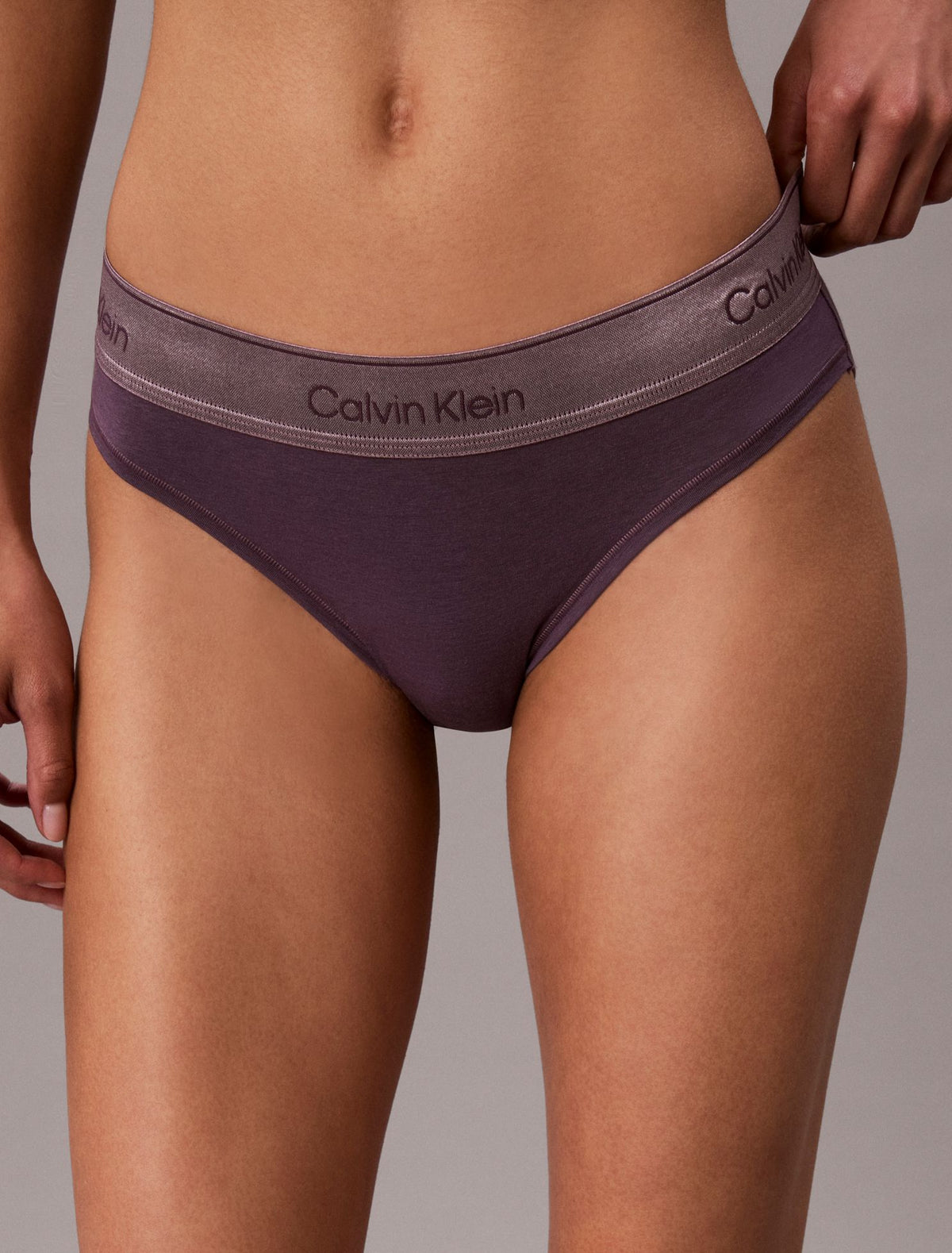 Calvin Klein Icon Cotton Modal Metallic Bikini