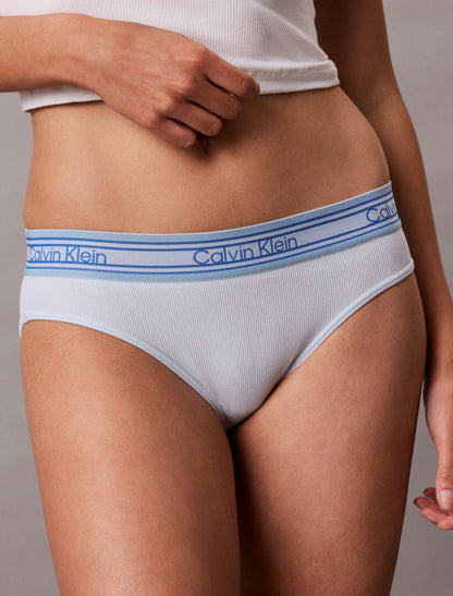 Calvin Klein Icon Cotton Modal Stripe Rib Bikini