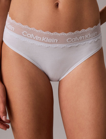 Calvin Klein Icon Cotton Lace Trim Bikini