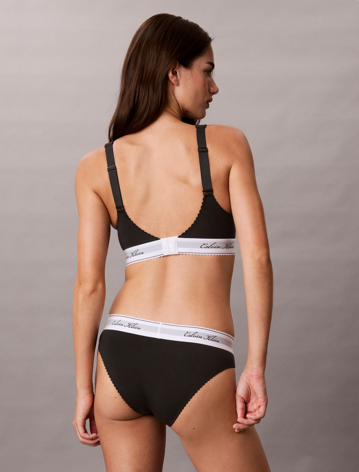 Calvin Klein Icon Cotton Modal Script Bikini