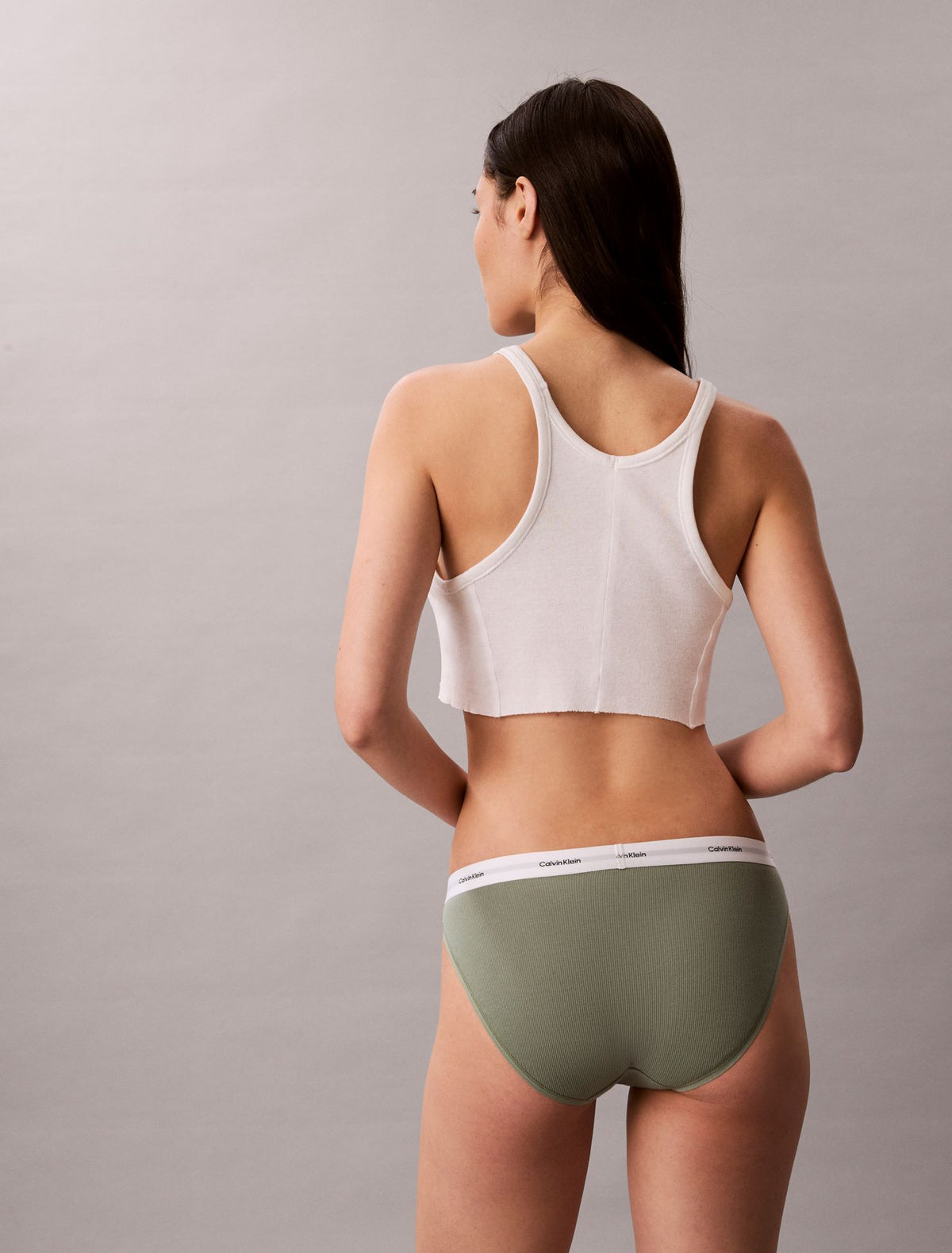 Calvin Klein Cotton Stretch Rib Bikini