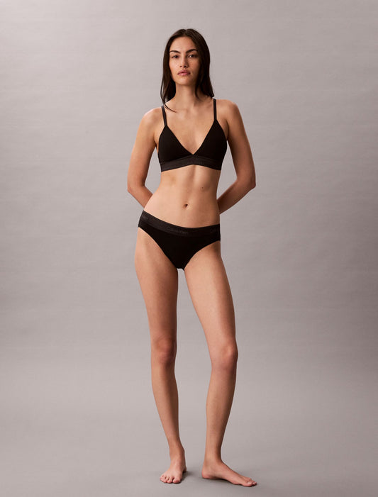 Calvin Klein Icon Cotton Modal Metallic Bikini