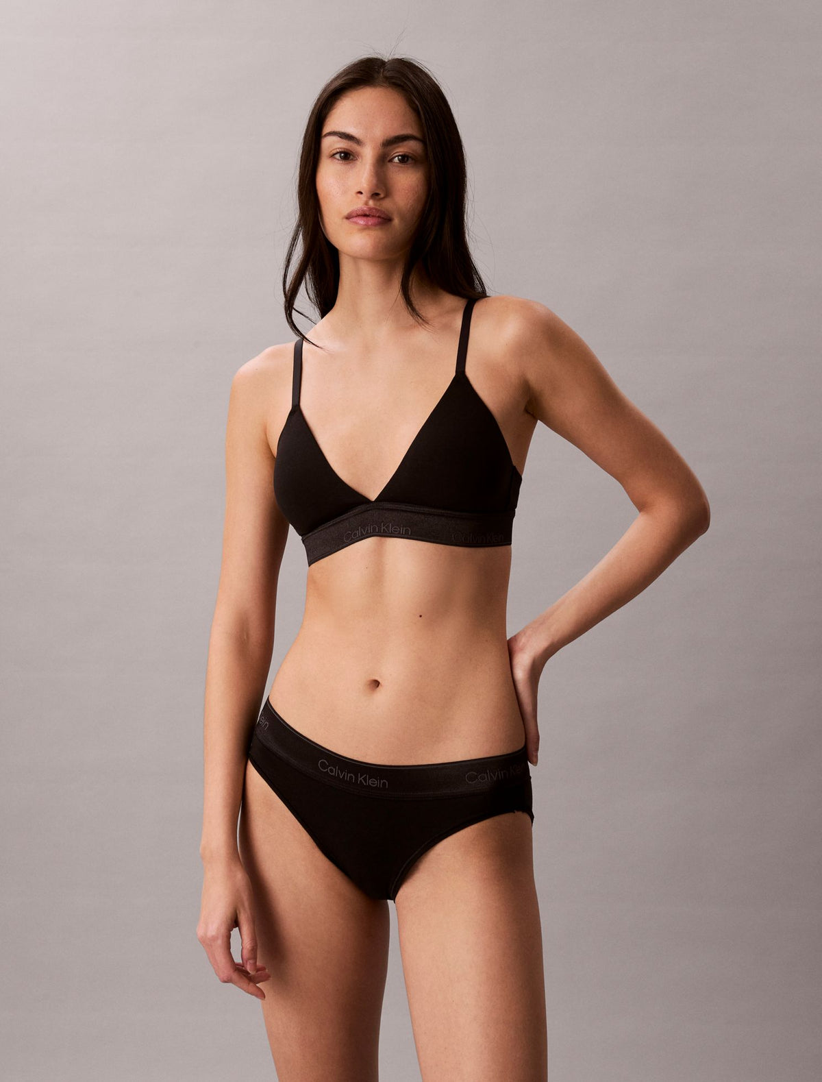 Calvin Klein Icon Cotton Modal Metallic Bikini