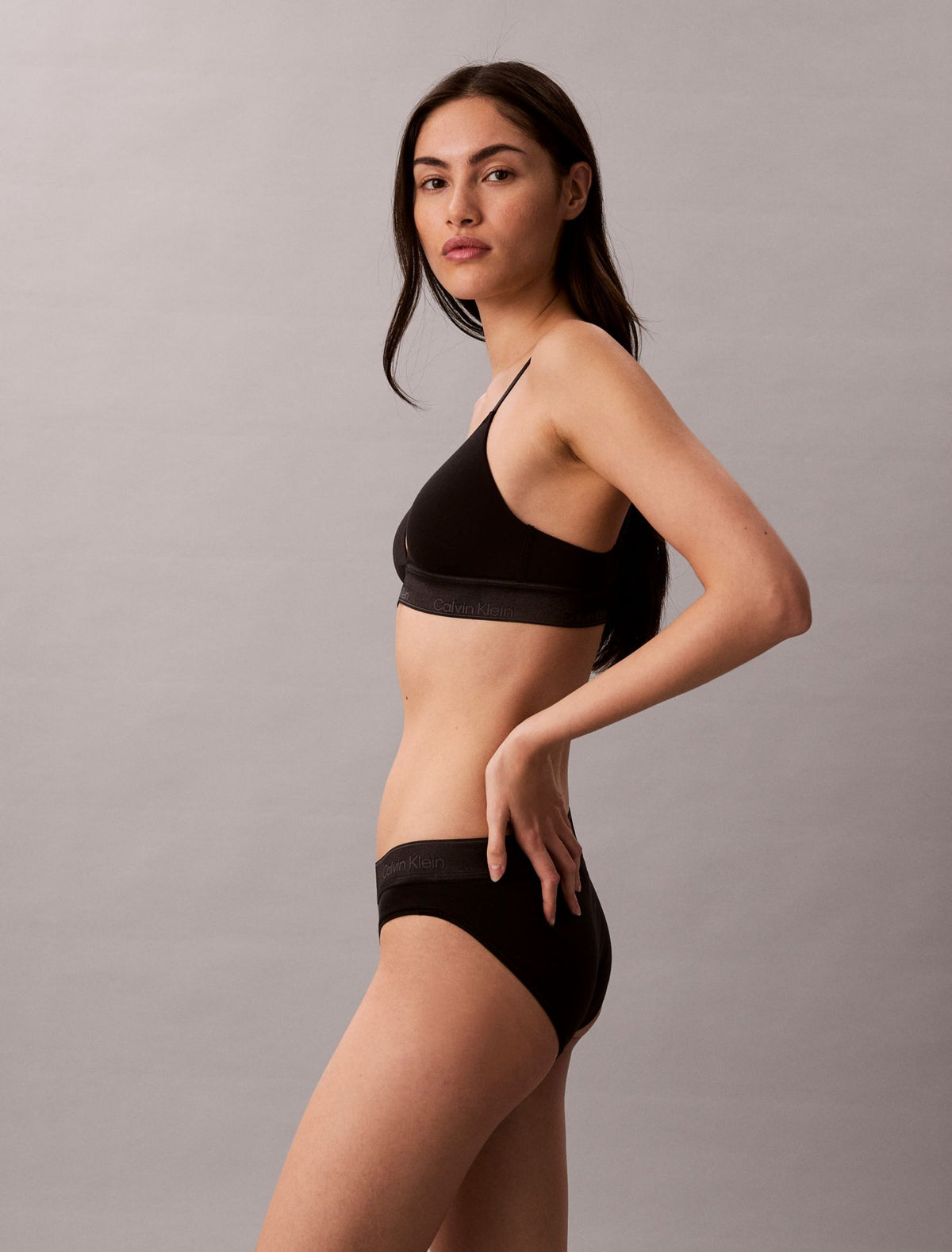 Calvin Klein Icon Cotton Modal Metallic Bikini