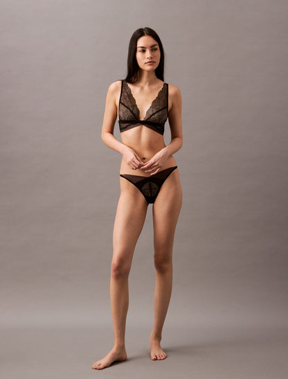 Calvin Klein CK Black Geo Lace Bikini