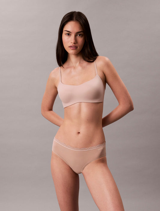Calvin Klein Microfiber Stretch with Lace Hipster