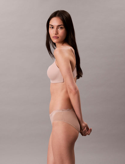 Calvin Klein Microfiber Stretch with Lace Hipster