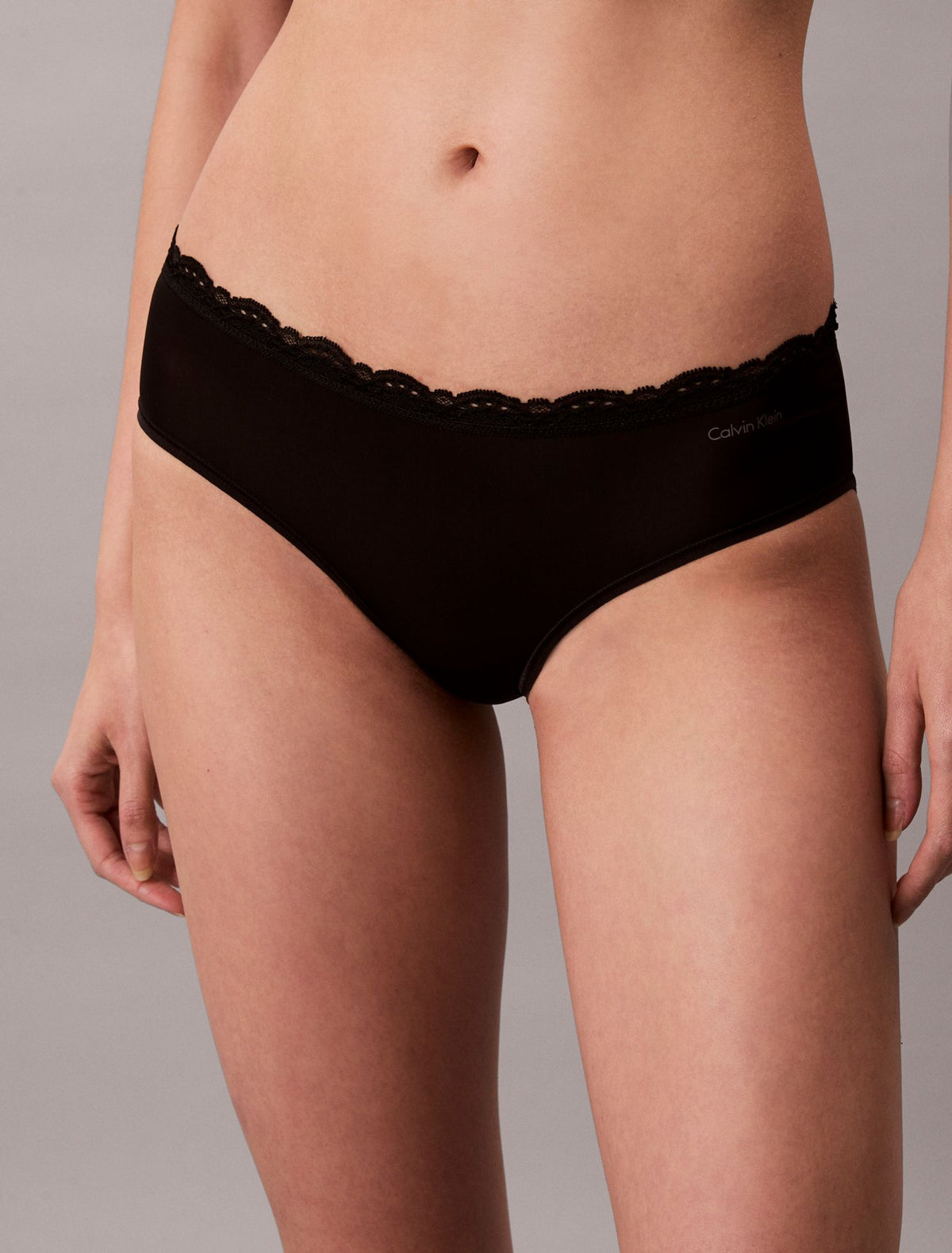 Calvin Klein Microfiber Stretch with Lace Hipster