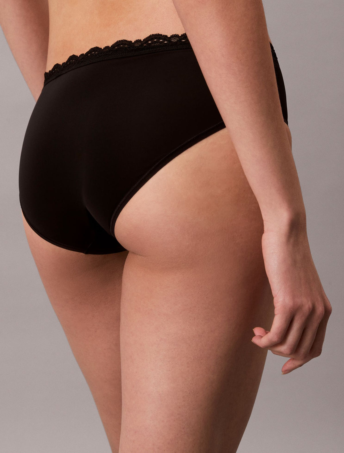 Calvin Klein Microfiber Stretch with Lace Hipster