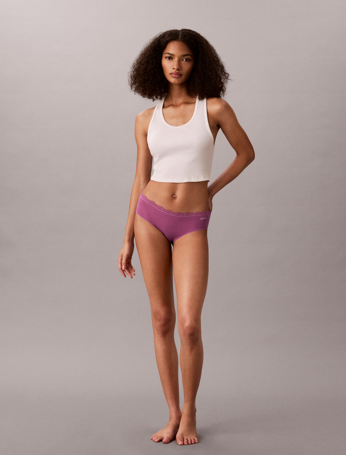 Calvin Klein Microfiber Stretch with Lace 3-Pack Hipster